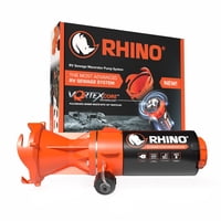 Kit De Bomba Maceradora De Aguas Residuales Para Vehículos Recreativos Camco Rhino Con Run Dry Prote