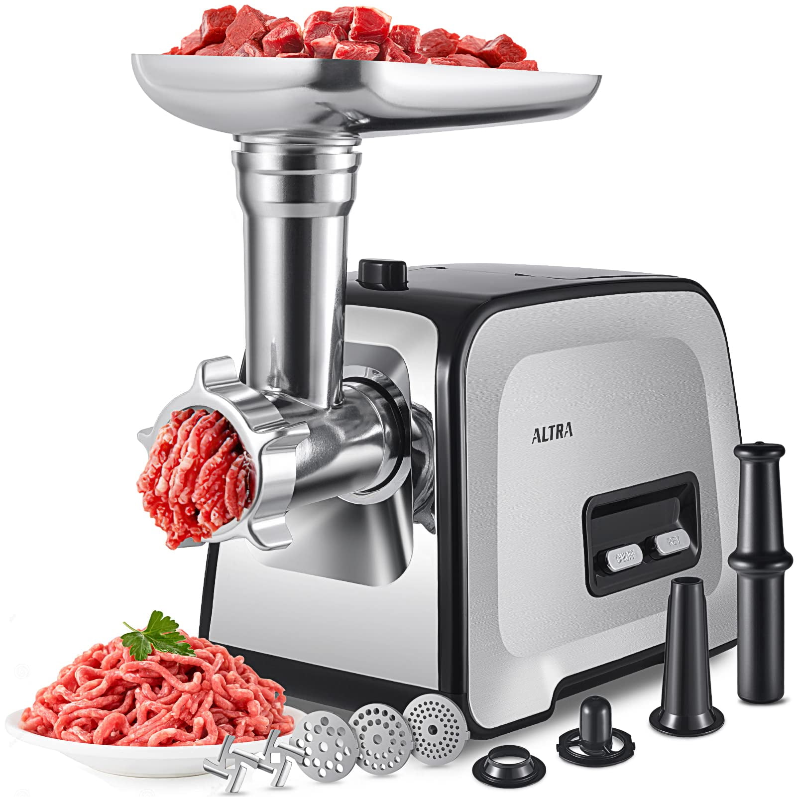 Picadora De Carne Altra Life Electric 2800w Con Accesorios
