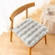 thumbnail image 1 of Xiao Hua Cojín de Peluche de Conejo Gris -1 Pieza, Cojín Cuadrado para Silla de Comedor de 19.69 X 19.69 Pulgadas, Tela de Respaldo Antideslizante, Cojín para Silla de Comedor de Textura Esponjosa y, 1 of 4
