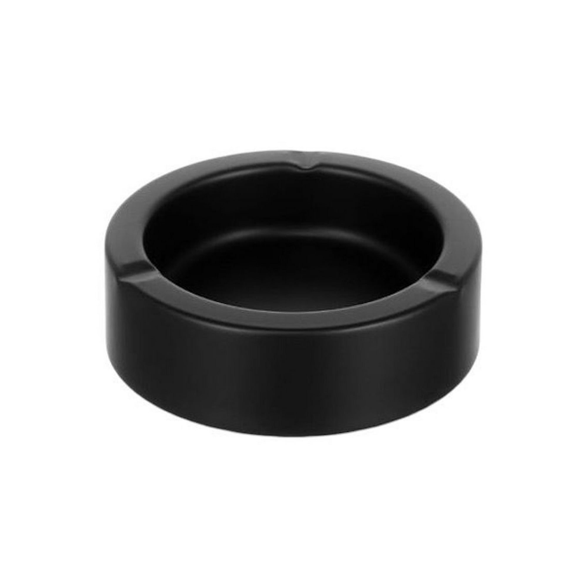 Oem - Cenicero Acero Inoxidable Contra Viento Para Hogar Negro