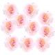 thumbnail image 1 of Cabeza de flor artificial rosa decoración de la boda DIY Craft Accesorio rosa claro, 1 of 5