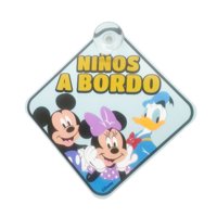 Señaletica Bebé A Bordo Disney , Producto Surtido 1 Un Vais