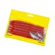 thumbnail image 3 of 6 Unids Fideos Gusanos Se?uelos De Pesca Cebos De Pesca Grub Abeja Se?uelos Blandos Para La Trucha Roja, 3 of 5