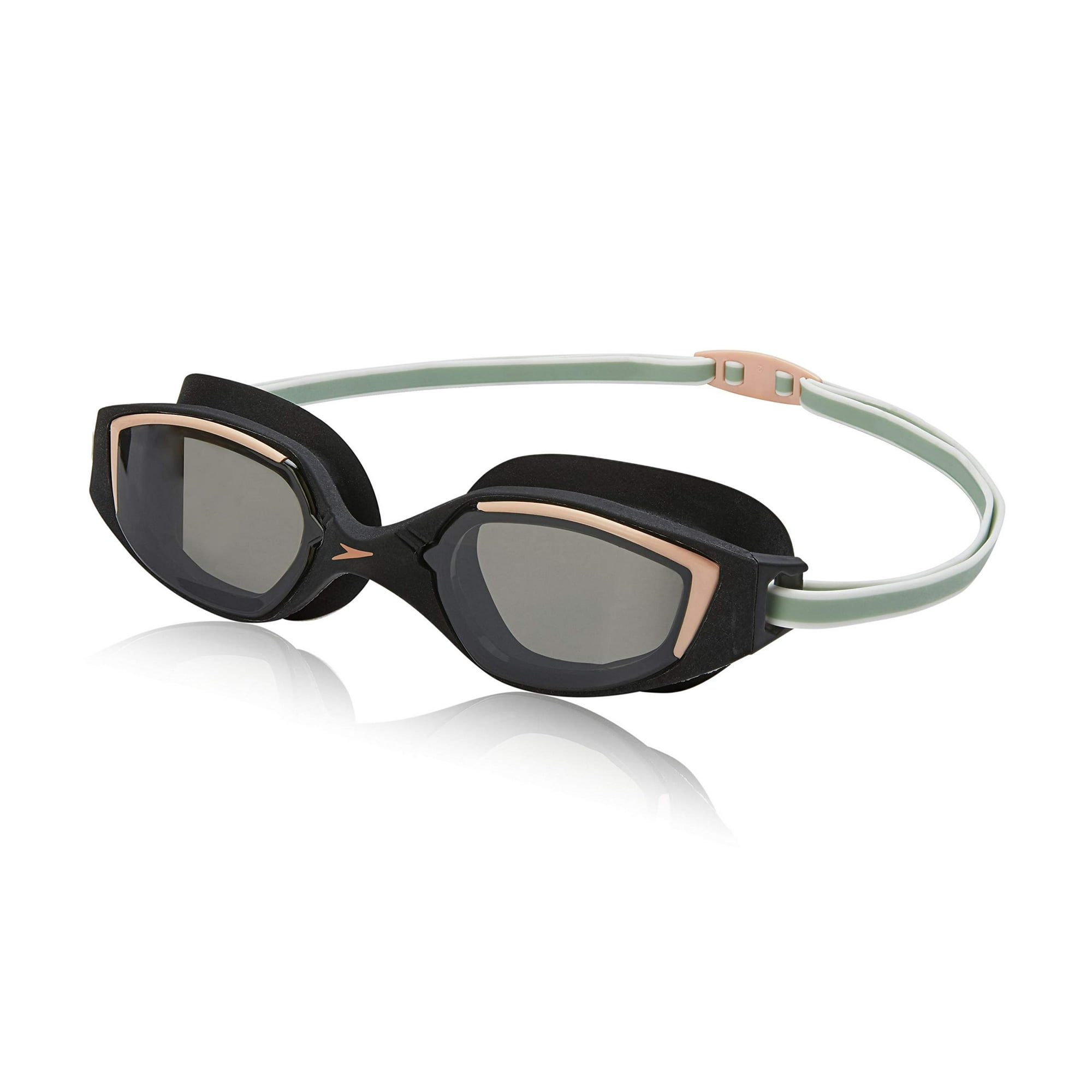 Gafas De Natación Speedo Hydro Comfort Para Mujer, Color Negro/ahumado