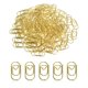 thumbnail image 5 of Clips de papel QUJUFIND 20 mm corazón dorado - paquete de 100, 5 of 6