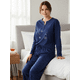 thumbnail image 2 of Pijama Mujer Largo Diseño Azul - L, 2 of 2