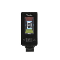 Afinador Fender Original Cromático Negro Con Pantalla Lcd