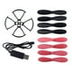 thumbnail image 4 of Cubierta De Protección De Hoja Con Cable USB Anillos De Protección De Drones RC Para HS190, 4 of 4