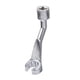 thumbnail image 2 of Llave de tubo de combustible de 1/2 "L, llave de tubo de combustible de doble extremo, herramientas manuales duraderas, tuerca de tubo de combustible , 19mm, 2 of 5