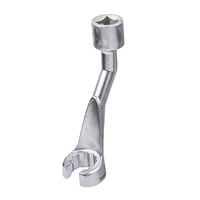 Ioensy - Llave Para Tuercas De Tubo De Combustible De 1/2""Llave De Tubo De Doble Extremo L Para Tubo De Combustible De 19 Mm