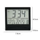 thumbnail image 2 of Reloj de viaje creativo y sencillo, reloj despertador electrónico plegable con pantalla de fecha y temperatura, reloj de escritorio, 2 of 6