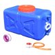 thumbnail image 4 of Tanque De Agua Reutilizable, Cubo Horizontal De Almacenamiento Para Camping, Jardín, Coche, Azul, 30 Kg, 4 of 5