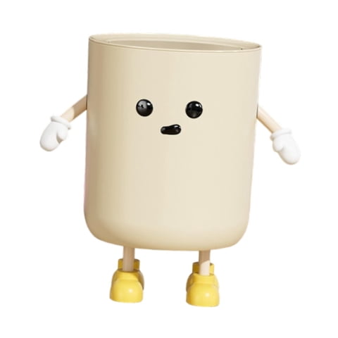 Magideal - Lindo Bote De Basura, Cubo De Basura De Cocina, Práctico Y Elegante Cubo De Basura, Cubo De Basura Para Granja, Baño, Dormitorio, Sala De Estar, Apart 12 L De Pie