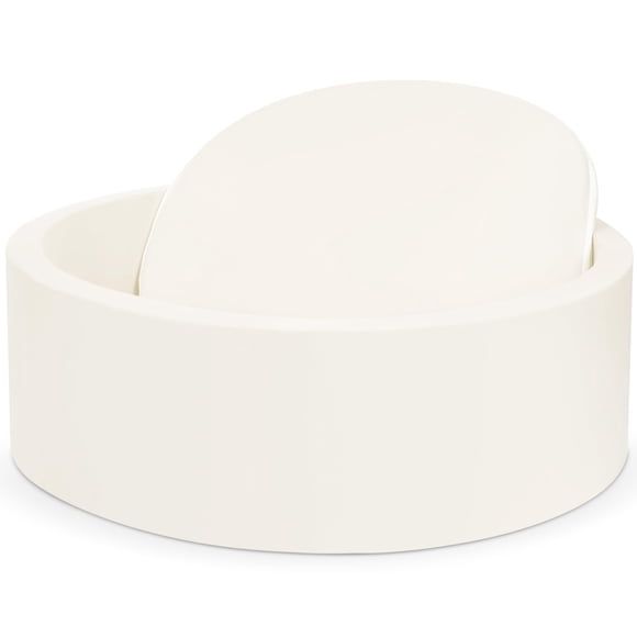 Piscina de Pelotas de Espuma SIUUHOVS 90 cm x 30 cm Blanca para Niños Pequeños
