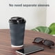 thumbnail image 4 of Tazas De Café Desechables De 16 Onzas Con Tapas Y Pajitas (juego De 90), 4 of 7