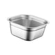 thumbnail image 1 of Buffet De Cuenco De Cereales Con Lavabo Cuadrado De Acero Inoxidable Para Frutas Y Verduras De Cebada, 1 of 3