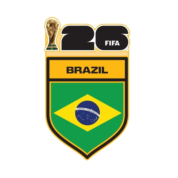 Imán HONAV Bandera de Brasil Copa Mundial FIFA Licencia Oficial