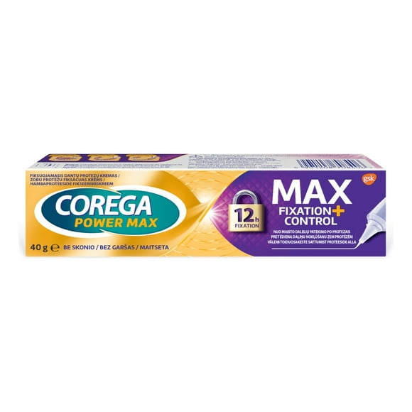 Crema Fijadora Fuerte Para Protesis Dentales 40g Corega