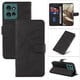 thumbnail image 4 of Funda tipo cartera con tapa para Motorola Edge 50 5G con tarjetero, soporte y cubierta magnética Negro, 4 of 6