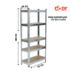 thumbnail image 5 of Estante Rack Metálico 180x90x40 galvanizado, 5 of 5