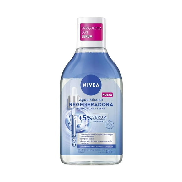 Agua Micelar Regeneradora, 400 ml