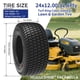 thumbnail image 2 of Neumáticos 24x12 12 8 Lonas Turf King, 2 of 6
