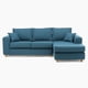 thumbnail image 1 of Seccional Monaco Derecho Lino Azul, 1 of 2