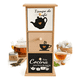 thumbnail image 1 of Caja de madera para té y café organizador 3 cajones hogar #4, 1 of 3