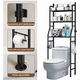 thumbnail image 3 of Mueble Organizador Estante Para Baño Inodoro Wc 3 Niveles Gm Negro, 3 of 6