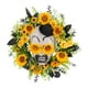 thumbnail image 2 of Cara De Corona De Girasol Con Sombrero, Ventana, Casa Embrujada, Decoración De Halloween, 2 of 3