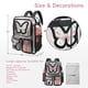 thumbnail image 5 of Mochila Transparente Resistente Crvint con Diseño de Mariposa, 5 of 8
