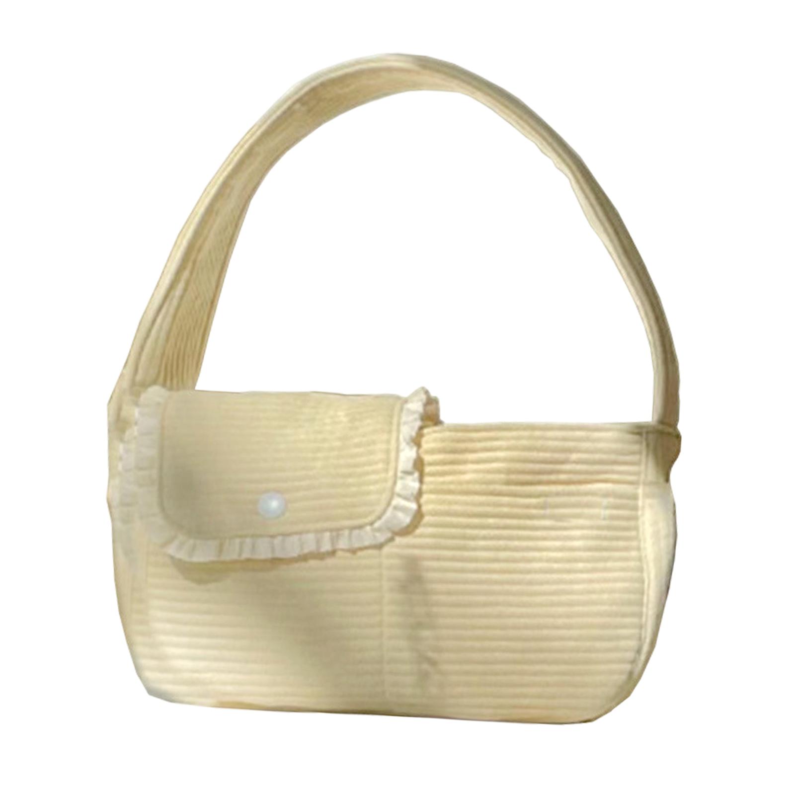 Magideal - Bolsa Para Perros Y , Bolsa Colgante Portátil, Bandolera Reversible, Hombro Suave, Para Mascotas, Portabebés Para , Amarillo 40X26X11Cm