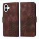 thumbnail image 5 of Carcasa FOXDOCK iPhone 16 de cuero PU, diseño acolchado clásico, protección contra caídas y rayones, 5 of 5