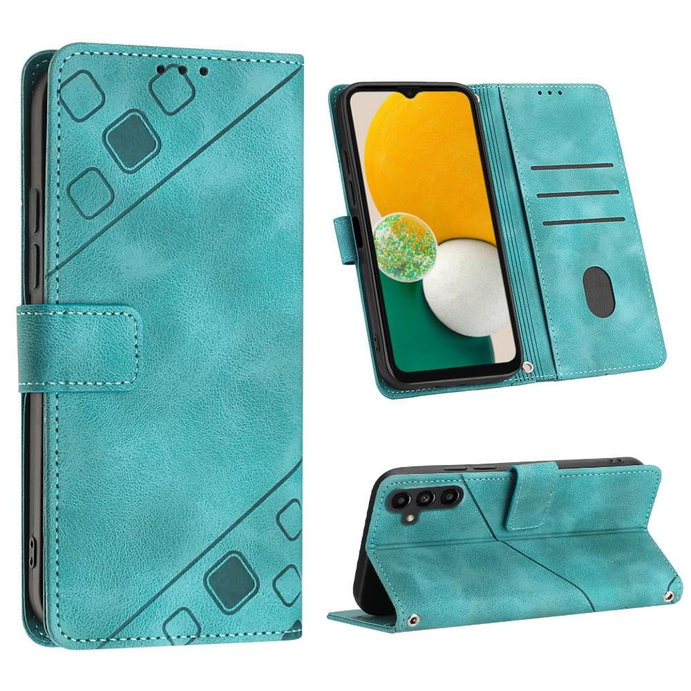 Foxdock - Funda Cartera Para Samsung Galaxy A04s Con Soporte Y Ranuras, Resistente A Golpes Y Rayones Verde