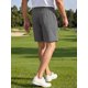thumbnail image 3 of Pantalones Cortos de Golf de Trabajo Elásticos con Múltiples Bolsillos para Hombre INSPIRE CHIC L Gris Oscuro, 3 of 5
