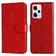 thumbnail image 1 of Funda tipo cartera FOXDOCK para Xiaomi Poco X5 Pro 5G , diseño girasol en relieve, cuero PU, cierre magnético, soporte y tarjetero, 1 of 5