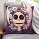 thumbnail image 1 of Pesadilla Antes de Navidad Fundas de almohada de terciopelo con tema, regalos de funda de almohada, decoración para el hogar, cojín de lanzar, regalo de cumpleaños para fans y parejas.66*66cm., 1 of 6