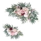 thumbnail image 4 of 2 Arcos De Boda Con Flores Rosas Artificiales Para Ventana De Silla De Boda., 4 of 5