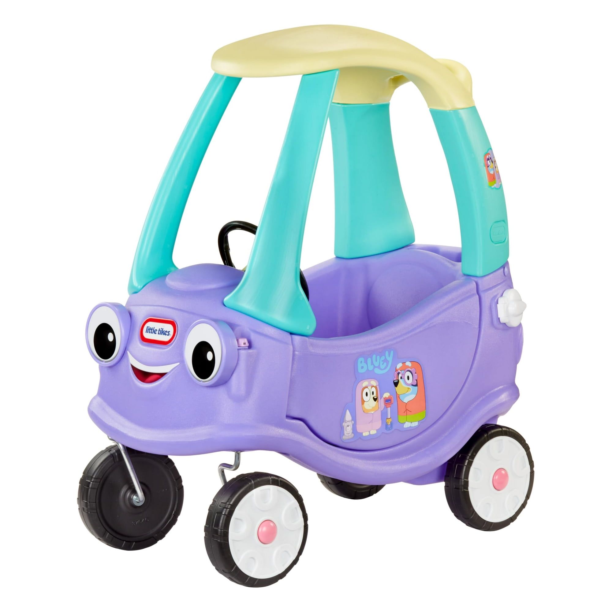 Coche Cupé Ride-on Little Tikes Bluey Grannies Con 2 Accesos.