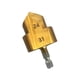 thumbnail image 4 of Ppr-Taladro escalonado de elevación, herramientas de plomería, reemplazo versátil, reparaciones de instalación de plomería, vástago hexagonal fácil de 32mm, 4 of 5