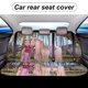 thumbnail image 5 of Muñeca American Girl-theme Car Rear Seat Covers Back Elastic Flexible Car Seat Covers Decorative Fits Most Cars 120x59x76cm, 5 of 6