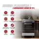 thumbnail image 2 of Cocina Gas Licuado 4 Quemadores Florencia 1, 2 of 7