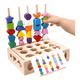 thumbnail image 1 of Juego didáctico rompecabezas madera sensorial bebé, 1 of 3