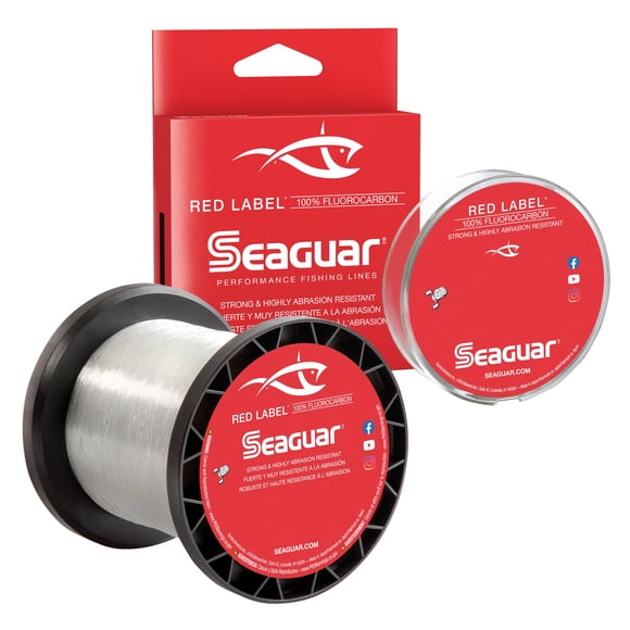 Línea de pesca Seaguar Red Label 20 lb 914 m de fluorocarbono