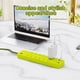 thumbnail image 2 of Zapatilla OMNIBARPLUS 12 Enchufes 4 USB 6ft 1700J Cable Plano, 2 of 3
