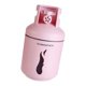 thumbnail image 3 of Humidificador De Casa USB Con Forma De Tanque De Gas Y Noche Colorida Rosa Claro, 3 of 5