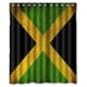 thumbnail image 1 of Cortina de ducha con bandera de Jamaica, juego de cortina de baño con ganchos, tamaño 60 x 72 pulgadas, 1 of 3