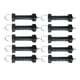 thumbnail image 5 of 10 Piezas De Aisladores De Manija Para Puerta De Cerca Eléctrica, Pieza De Repuesto Con Resorte, 5 of 5