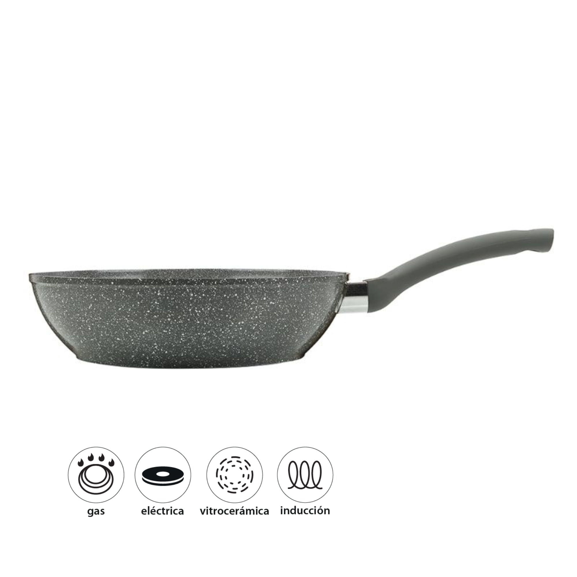 Wok 28cm Forjado Ceramica Antiadherente 1 Pieza Aluminio 1 Un Mainstays