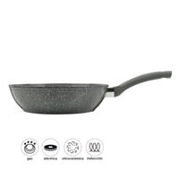 Wok 28Cm Forjado Ceramica Antiadherente 1 Pieza Aluminio 1 Un Mainstays